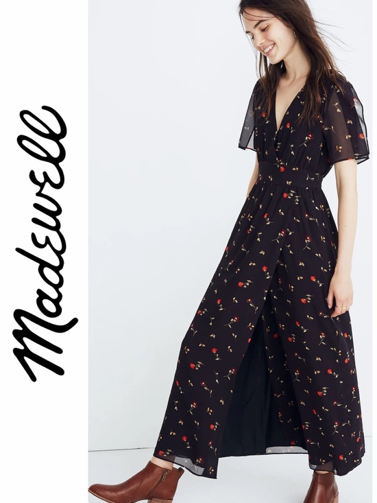 Madewell Dresses & Skirts - EUC Madewell Floral Maxi Dress